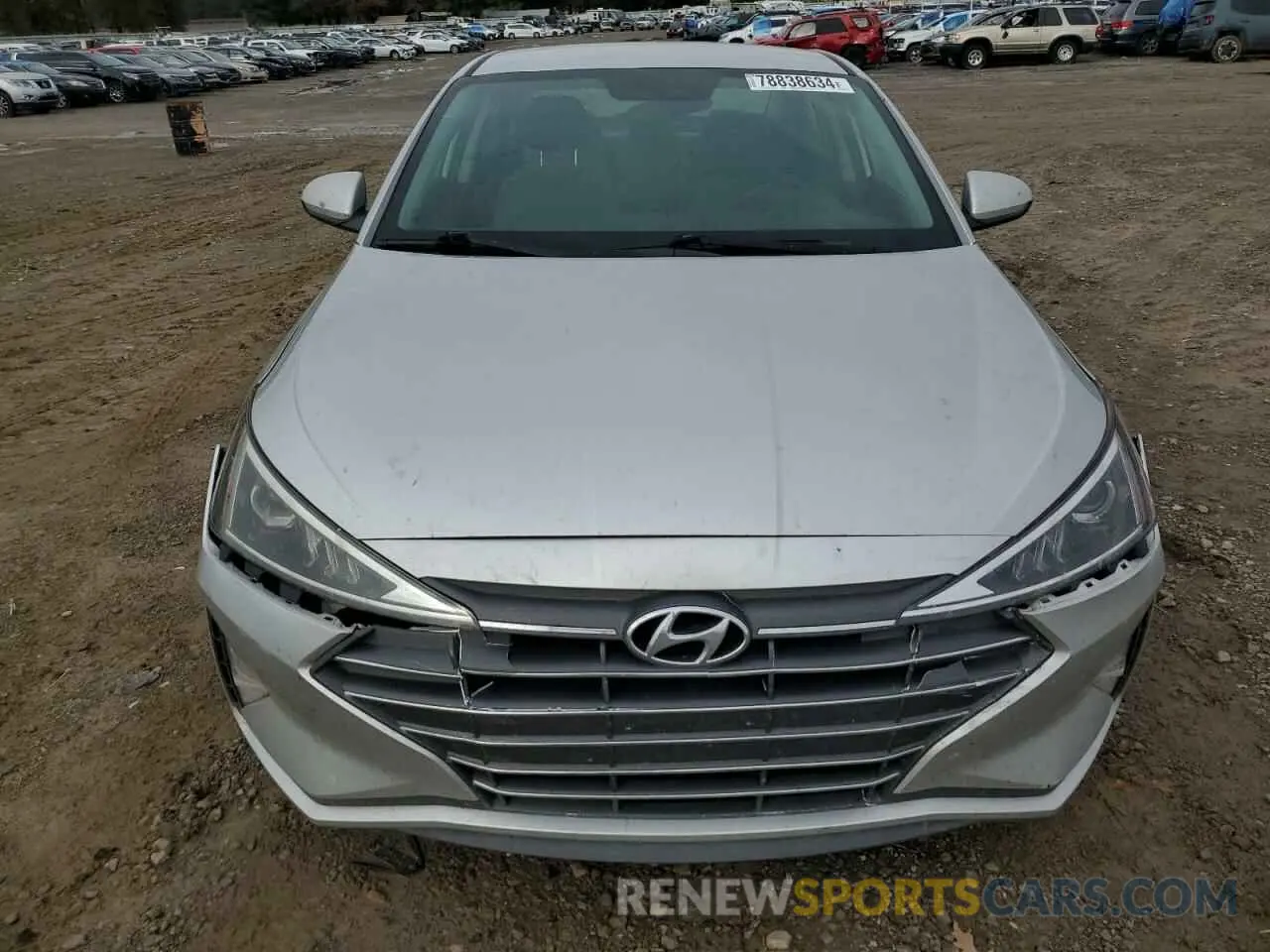 5 Photograph of a damaged car 5NPD74LF2KH429683 HYUNDAI ELANTRA 2019