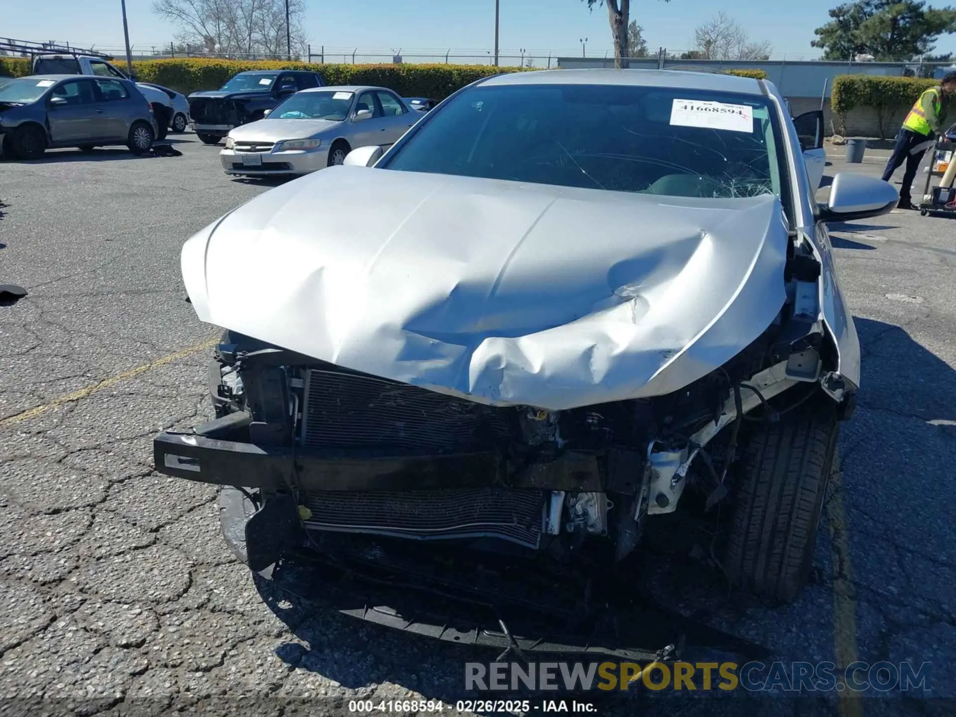 6 Photograph of a damaged car 5NPD74LF2KH452154 HYUNDAI ELANTRA 2019