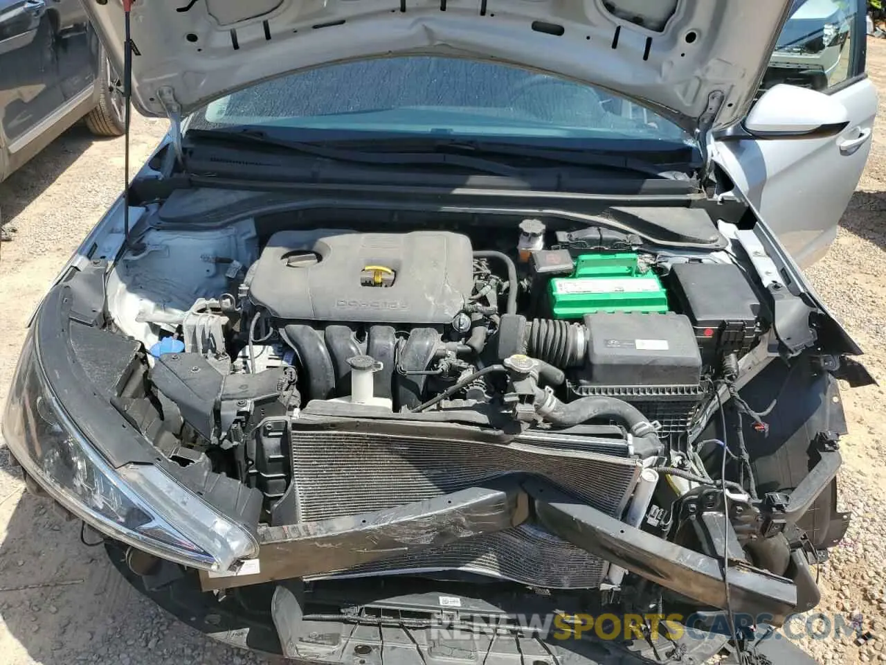 12 Photograph of a damaged car 5NPD74LF2KH454261 HYUNDAI ELANTRA 2019