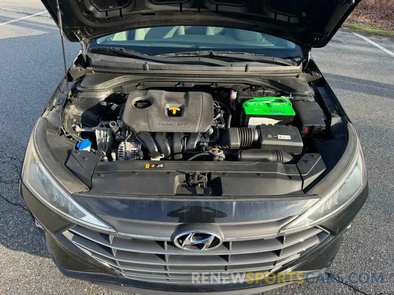 7 Photograph of a damaged car 5NPD74LF2KH455748 HYUNDAI ELANTRA 2019