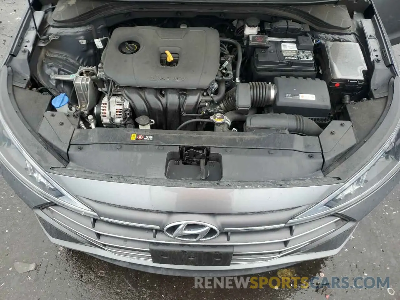 11 Photograph of a damaged car 5NPD74LF2KH460447 HYUNDAI ELANTRA 2019