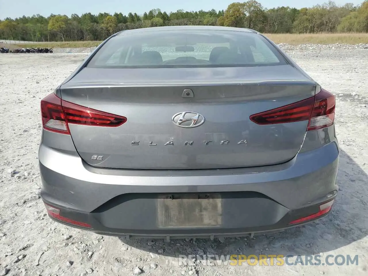 6 Photograph of a damaged car 5NPD74LF2KH490371 HYUNDAI ELANTRA 2019
