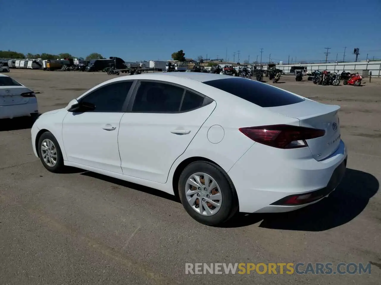 2 Photograph of a damaged car 5NPD74LF2KH496073 HYUNDAI ELANTRA 2019