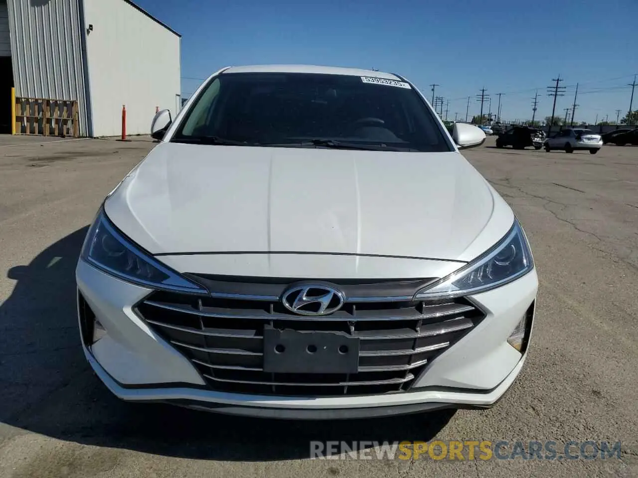5 Photograph of a damaged car 5NPD74LF2KH496073 HYUNDAI ELANTRA 2019