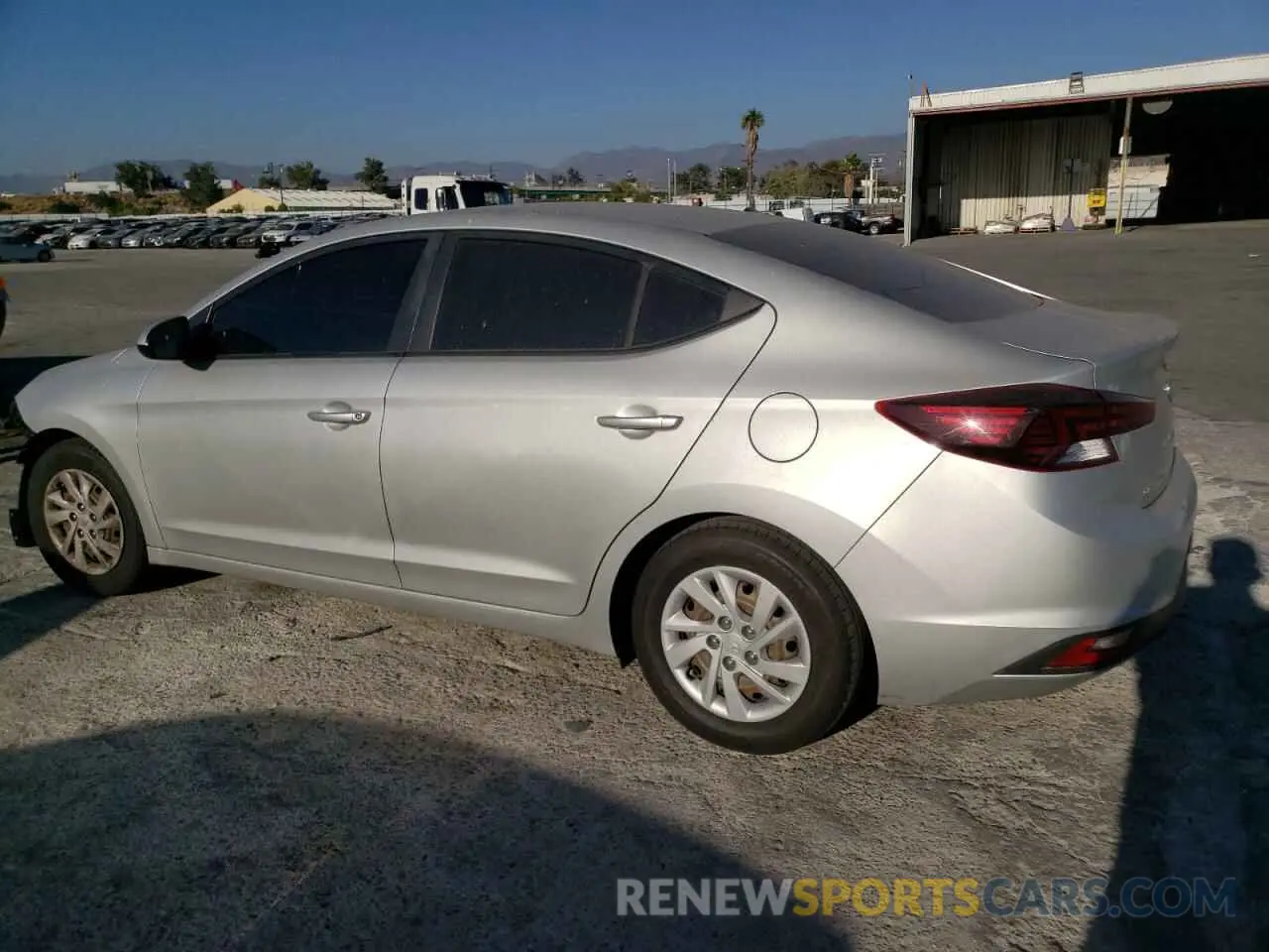 2 Photograph of a damaged car 5NPD74LF3KH418062 HYUNDAI ELANTRA 2019