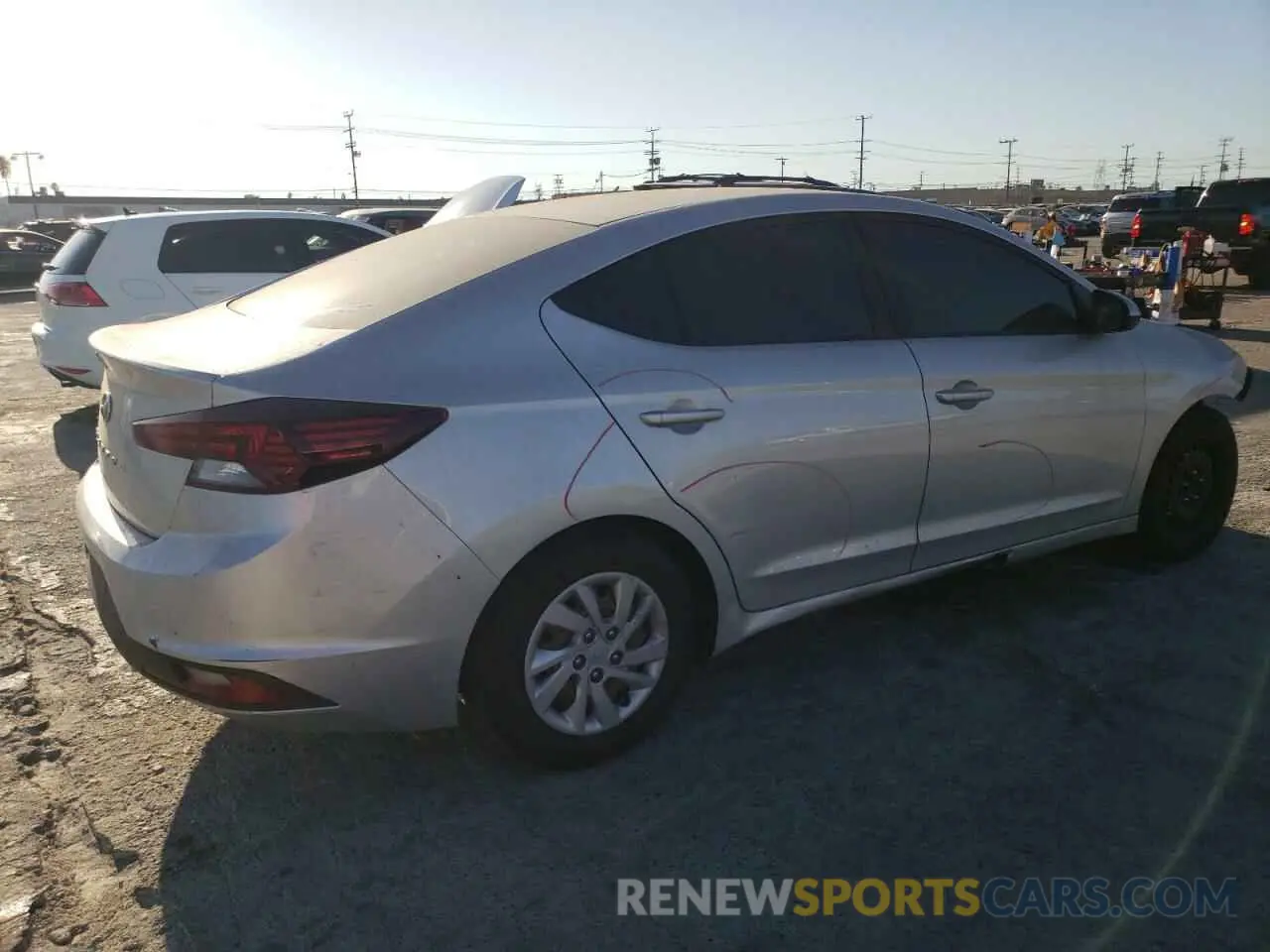 3 Photograph of a damaged car 5NPD74LF3KH418062 HYUNDAI ELANTRA 2019