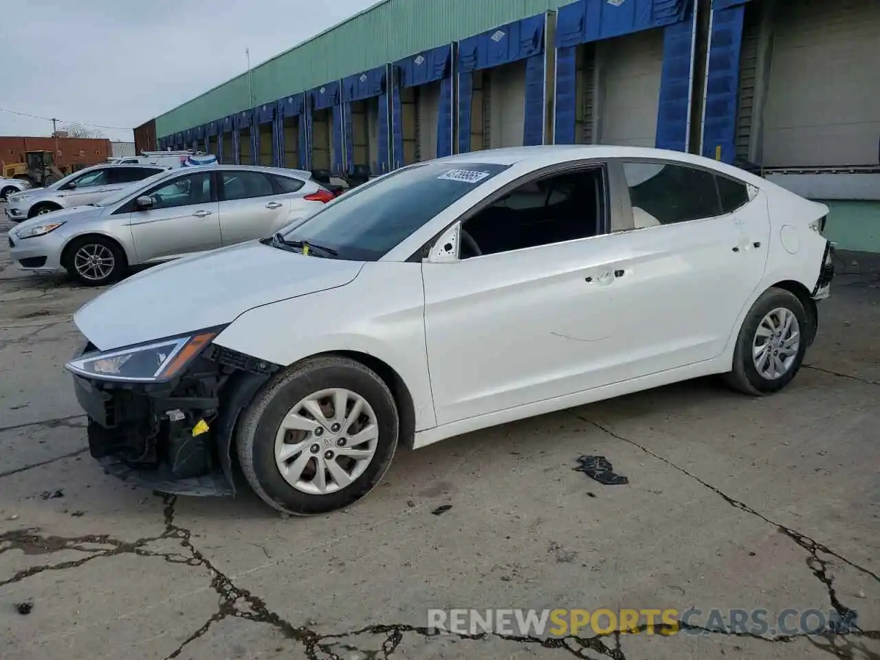 1 Photograph of a damaged car 5NPD74LF3KH425495 HYUNDAI ELANTRA 2019