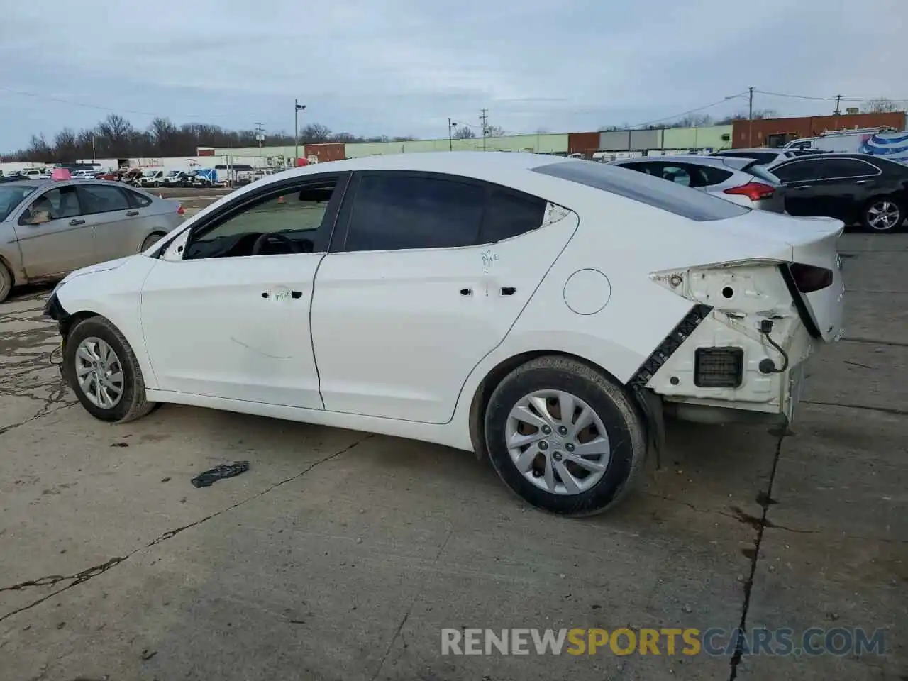 2 Photograph of a damaged car 5NPD74LF3KH425495 HYUNDAI ELANTRA 2019