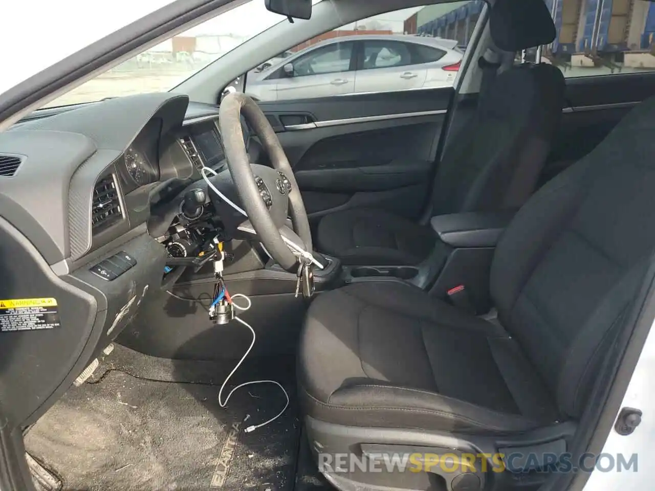 7 Photograph of a damaged car 5NPD74LF3KH425495 HYUNDAI ELANTRA 2019