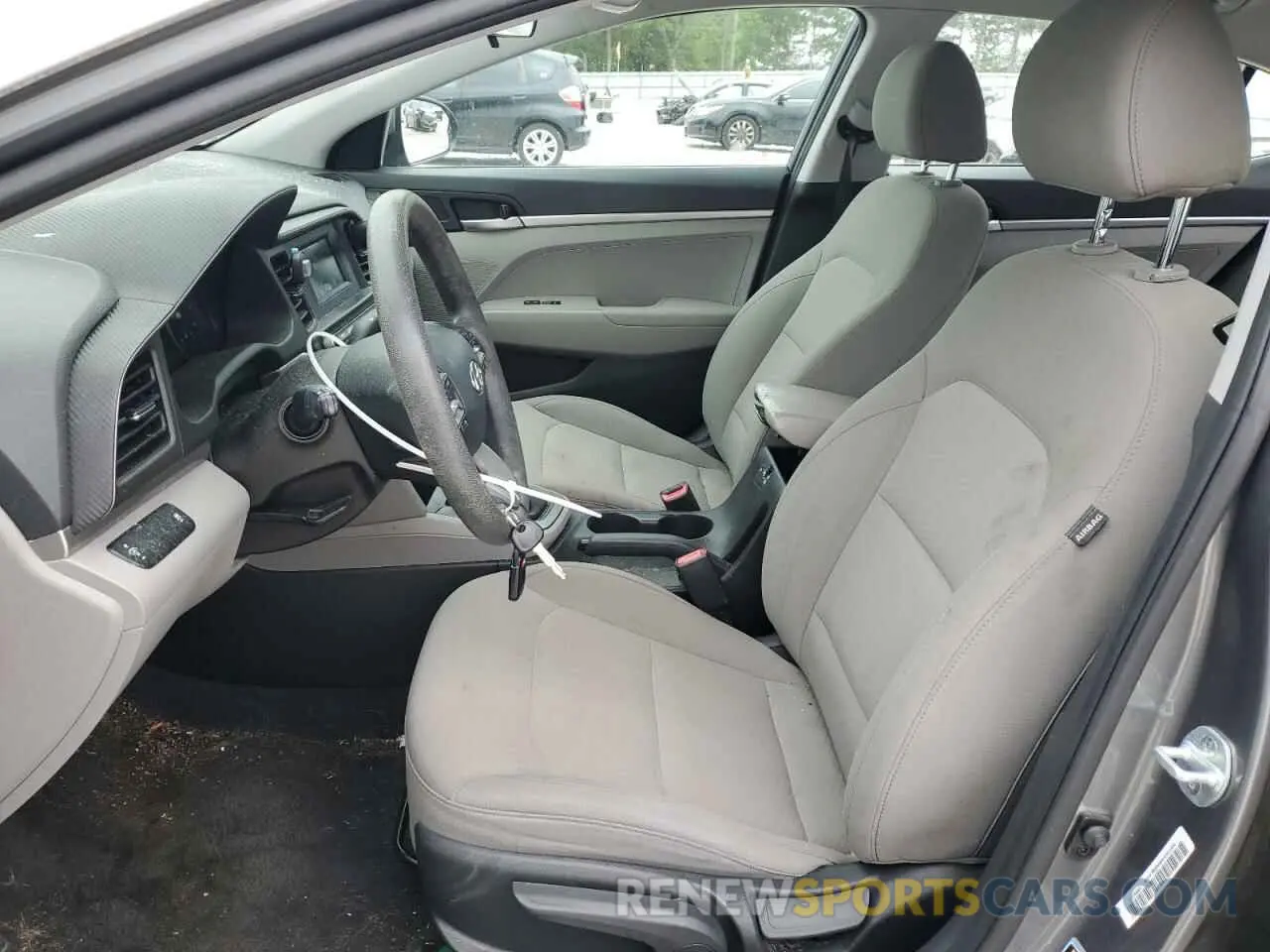 7 Photograph of a damaged car 5NPD74LF3KH429823 HYUNDAI ELANTRA 2019