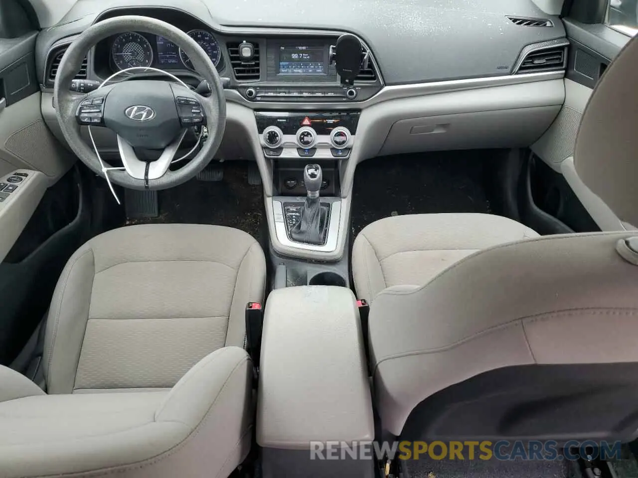 8 Photograph of a damaged car 5NPD74LF3KH429823 HYUNDAI ELANTRA 2019