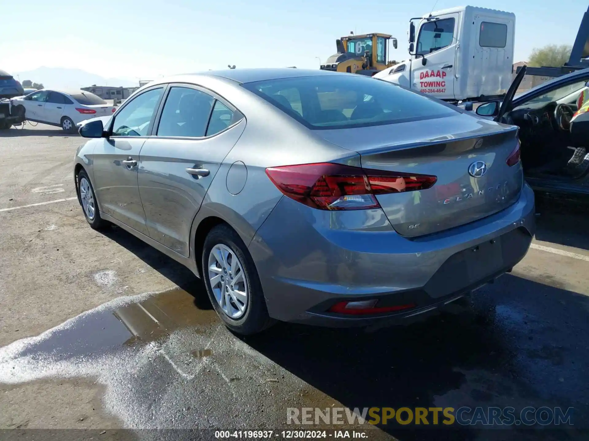 3 Photograph of a damaged car 5NPD74LF3KH439347 HYUNDAI ELANTRA 2019