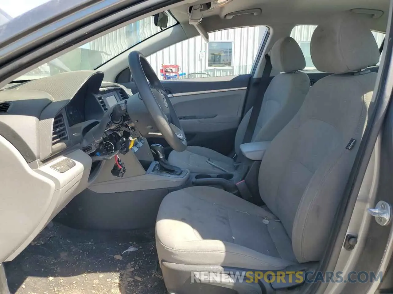 7 Photograph of a damaged car 5NPD74LF3KH449795 HYUNDAI ELANTRA 2019