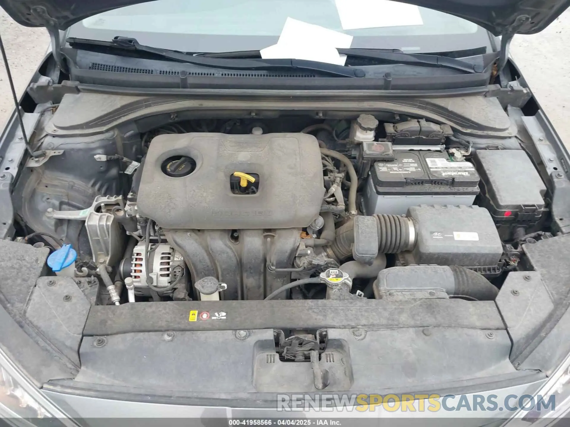 10 Photograph of a damaged car 5NPD74LF3KH451188 HYUNDAI ELANTRA 2019