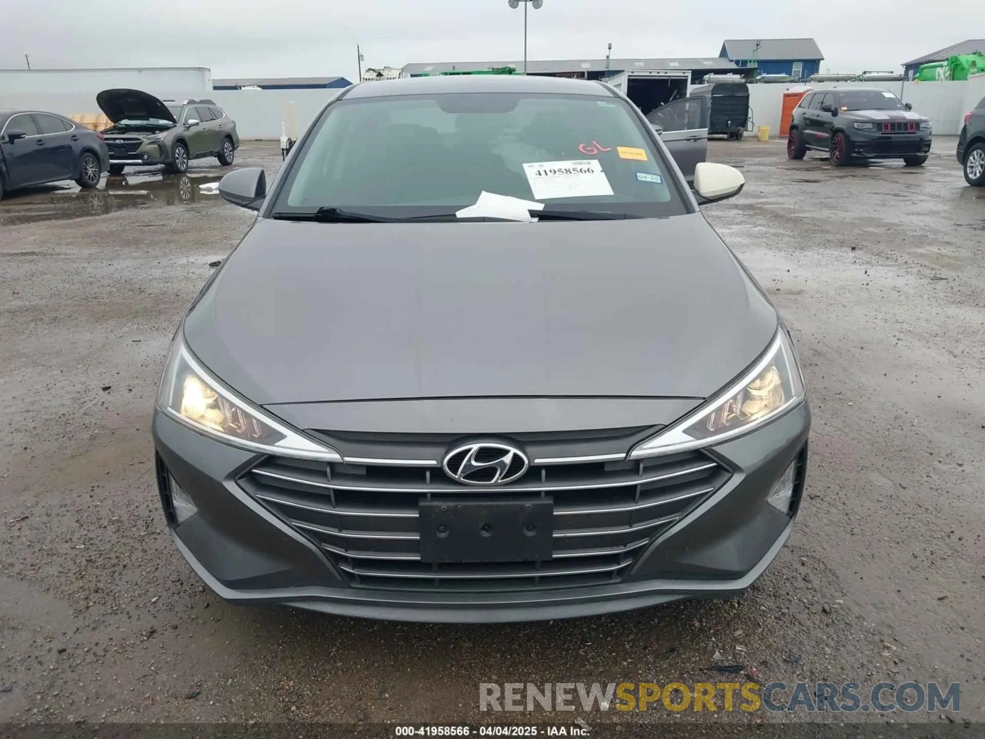 12 Photograph of a damaged car 5NPD74LF3KH451188 HYUNDAI ELANTRA 2019