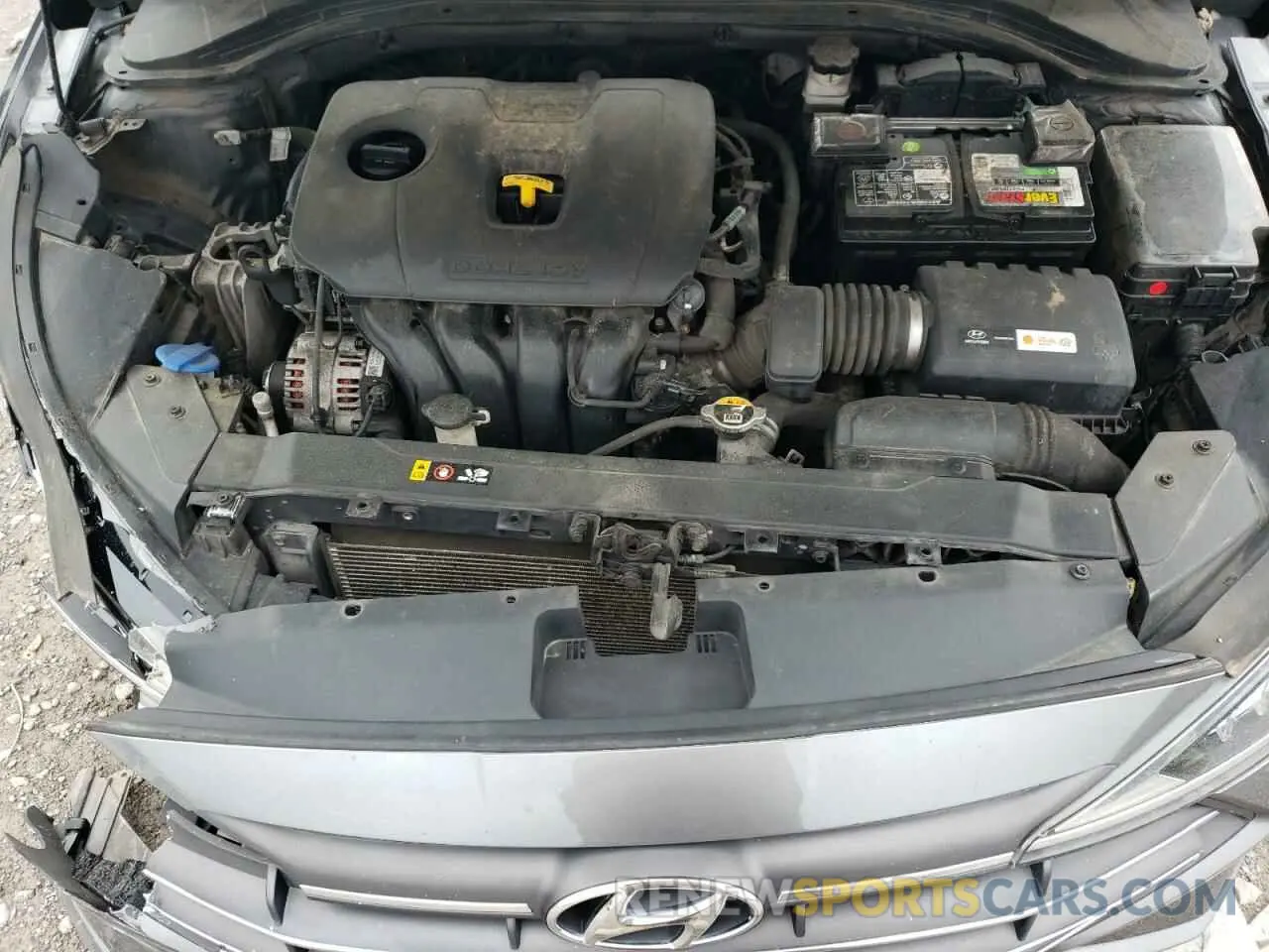 12 Photograph of a damaged car 5NPD74LF3KH457931 HYUNDAI ELANTRA 2019