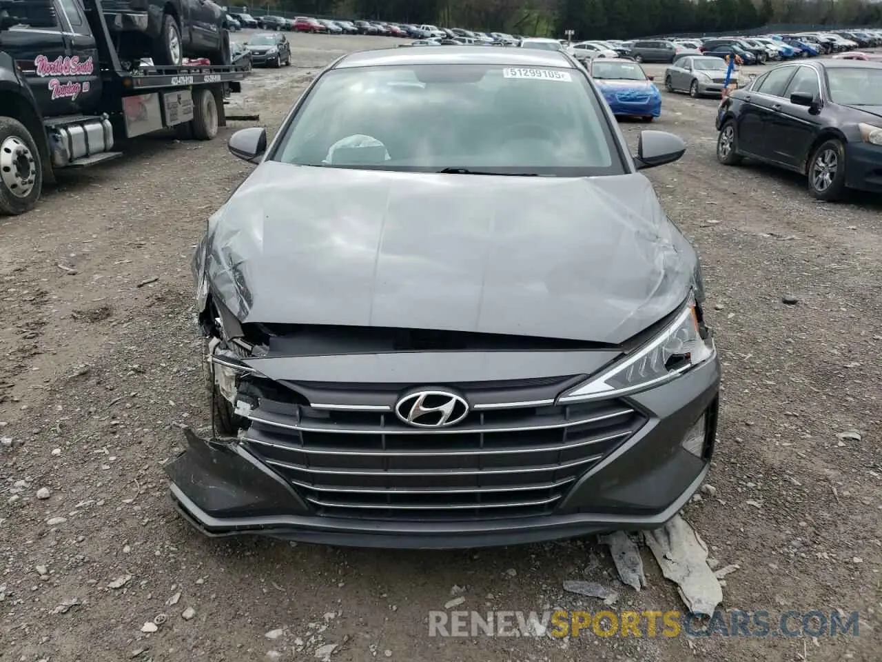 5 Photograph of a damaged car 5NPD74LF3KH457931 HYUNDAI ELANTRA 2019