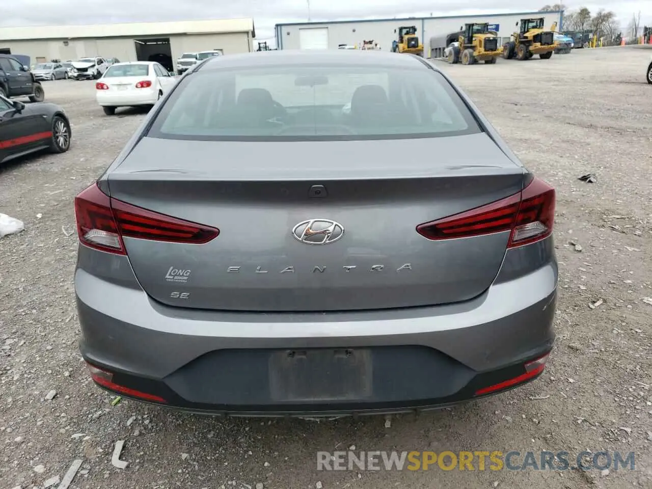 6 Photograph of a damaged car 5NPD74LF3KH457931 HYUNDAI ELANTRA 2019