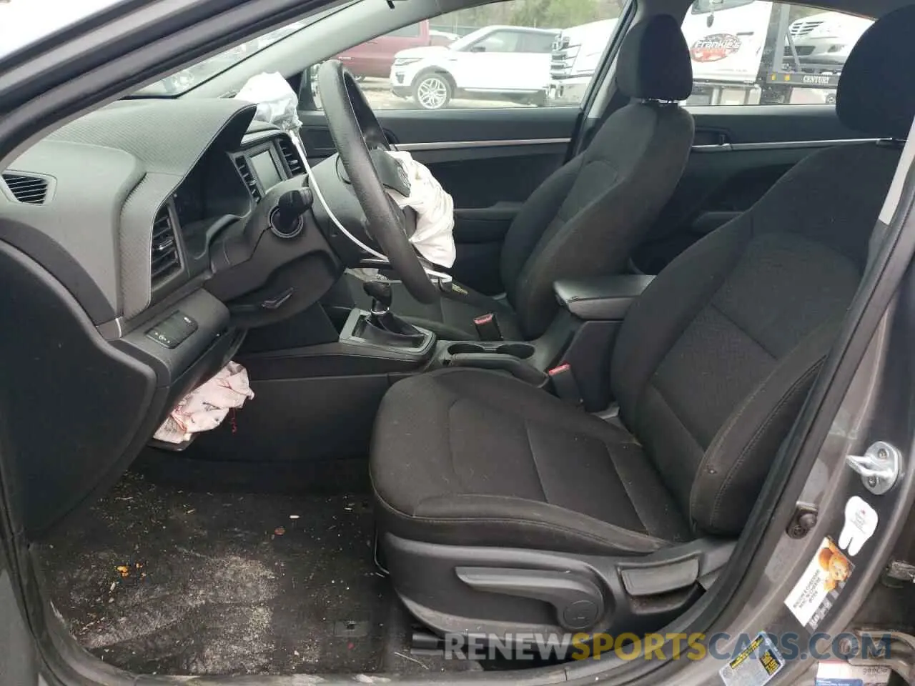 7 Photograph of a damaged car 5NPD74LF3KH457931 HYUNDAI ELANTRA 2019