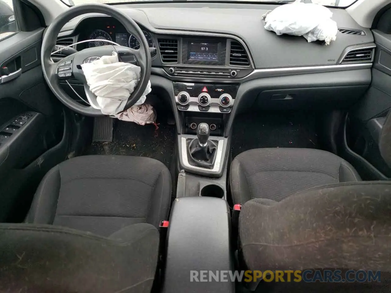 8 Photograph of a damaged car 5NPD74LF3KH457931 HYUNDAI ELANTRA 2019