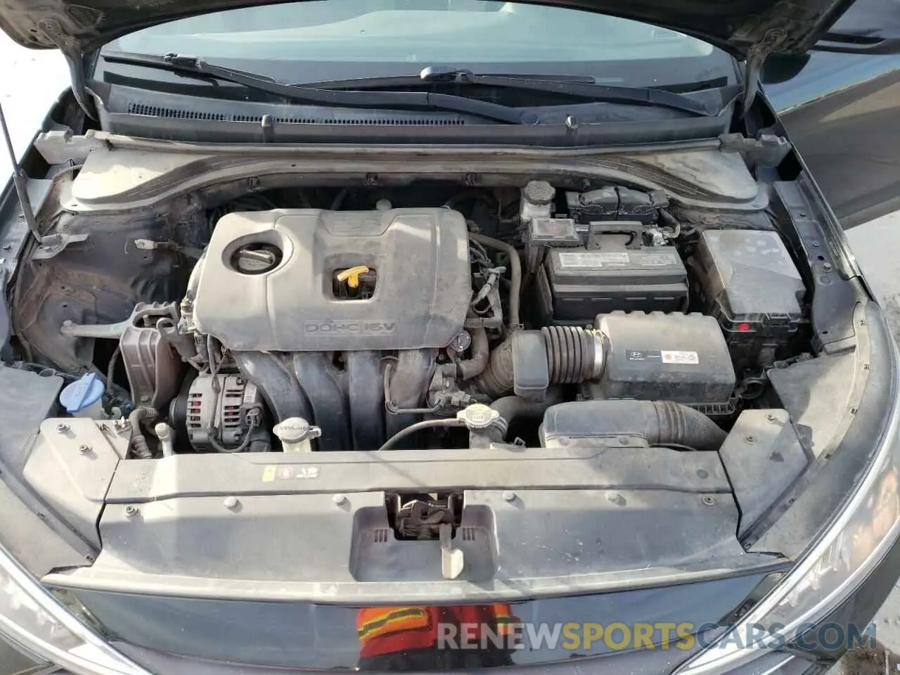 11 Photograph of a damaged car 5NPD74LF3KH490847 HYUNDAI ELANTRA 2019