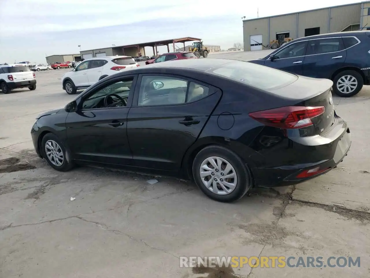 2 Photograph of a damaged car 5NPD74LF3KH490847 HYUNDAI ELANTRA 2019