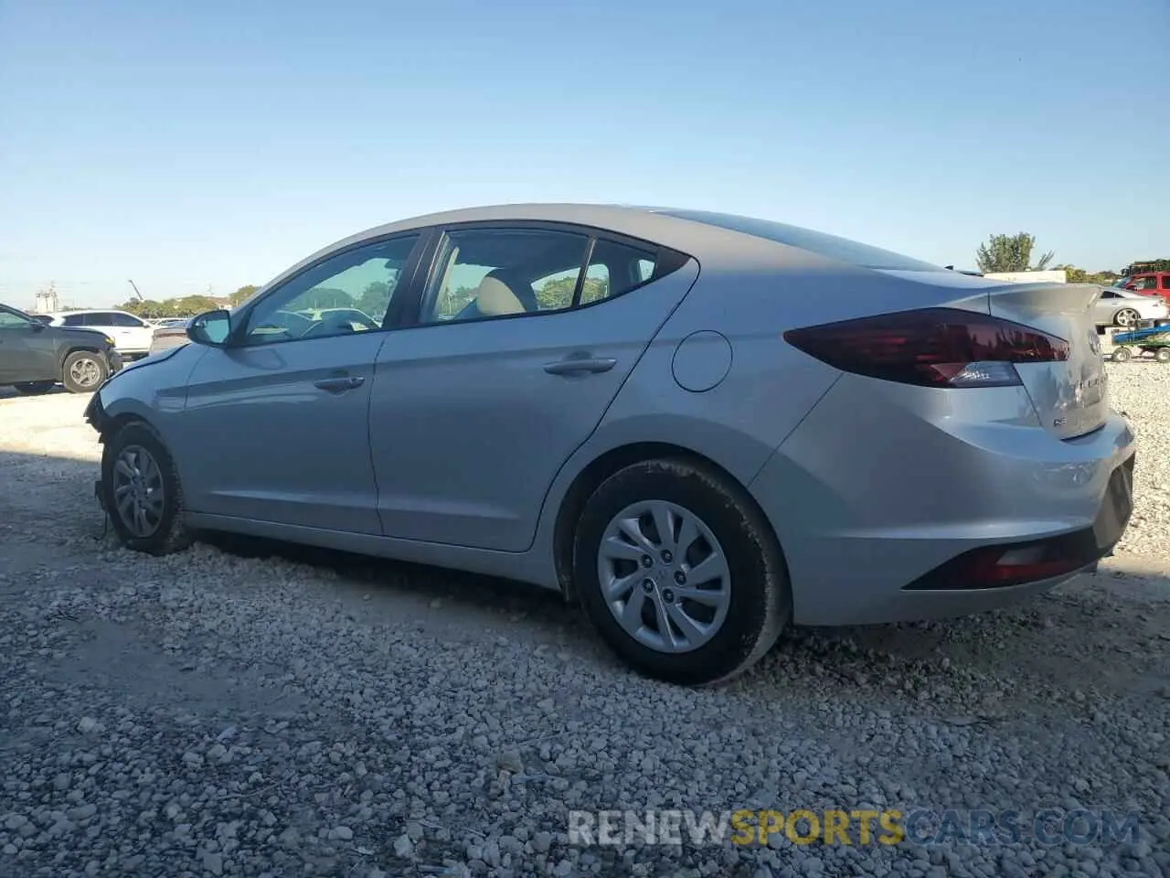 2 Photograph of a damaged car 5NPD74LF3KH494798 HYUNDAI ELANTRA 2019