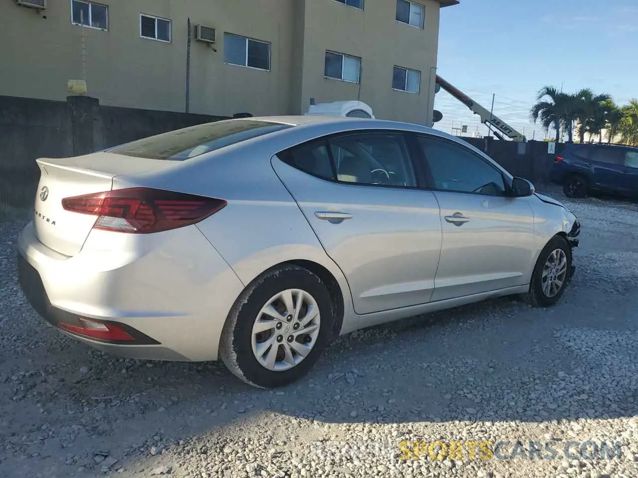 3 Photograph of a damaged car 5NPD74LF3KH494798 HYUNDAI ELANTRA 2019
