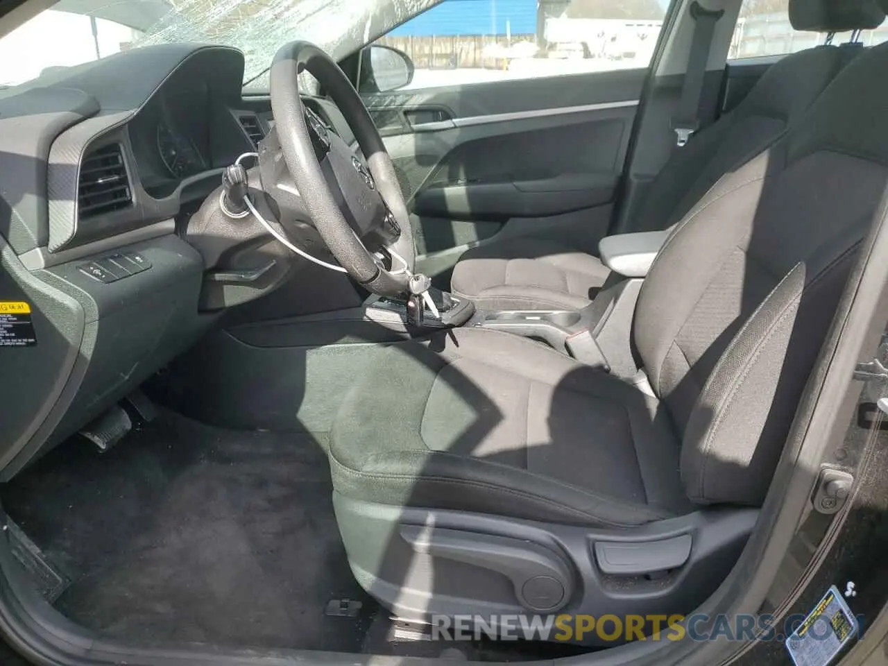 7 Photograph of a damaged car 5NPD74LF4KH419642 HYUNDAI ELANTRA 2019