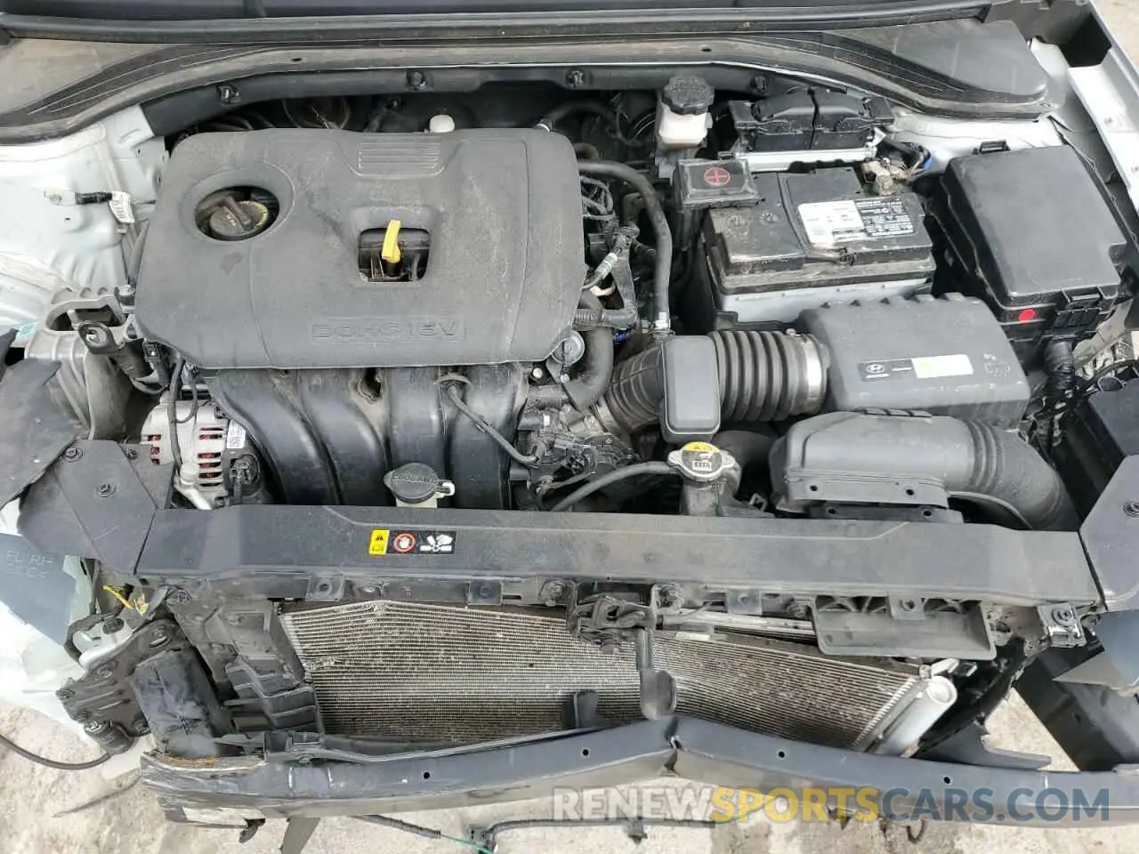 13 Photograph of a damaged car 5NPD74LF4KH422461 HYUNDAI ELANTRA 2019