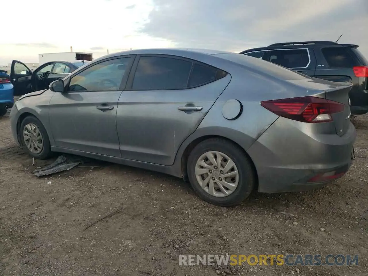 2 Photograph of a damaged car 5NPD74LF4KH432696 HYUNDAI ELANTRA 2019