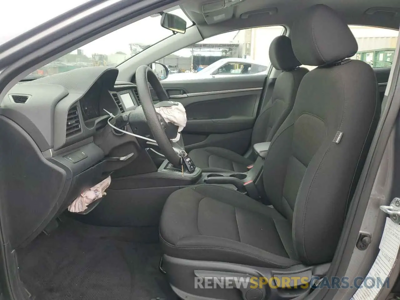 7 Photograph of a damaged car 5NPD74LF4KH433802 HYUNDAI ELANTRA 2019