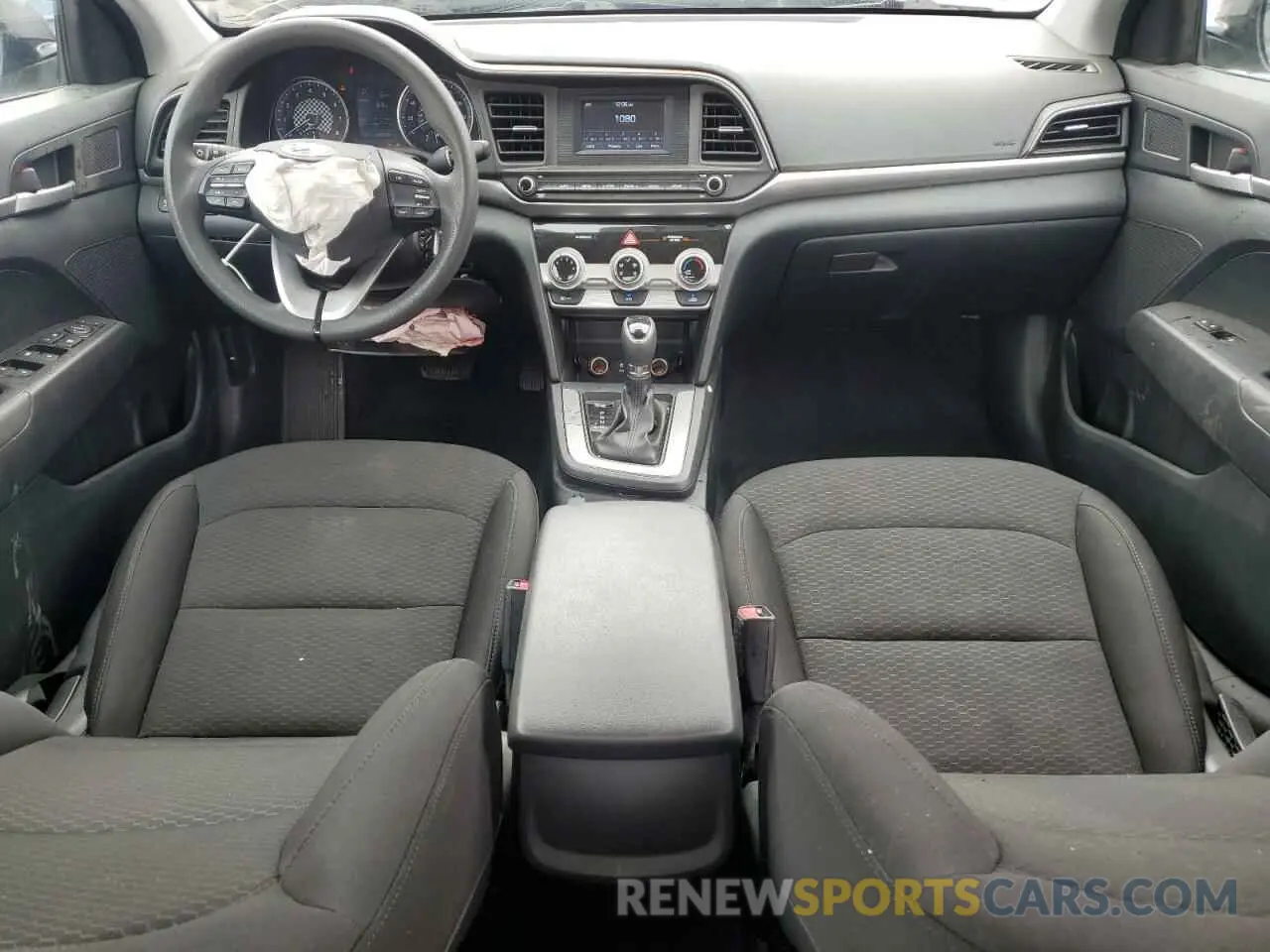 8 Photograph of a damaged car 5NPD74LF4KH433802 HYUNDAI ELANTRA 2019
