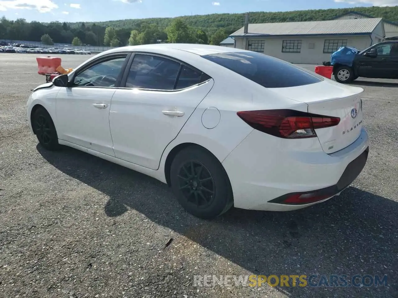 2 Photograph of a damaged car 5NPD74LF4KH442225 HYUNDAI ELANTRA 2019