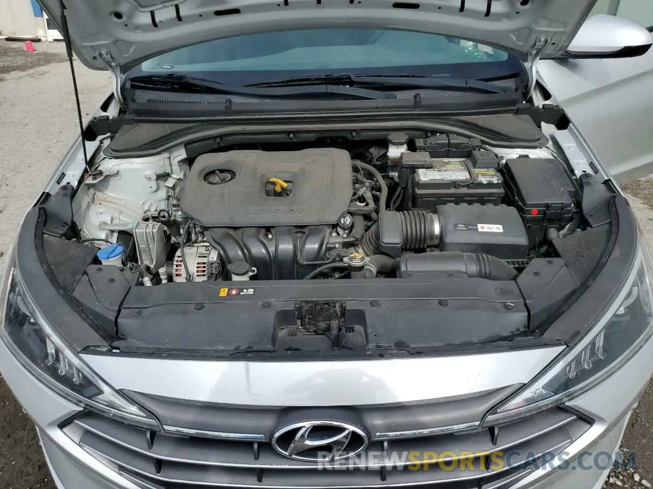 11 Photograph of a damaged car 5NPD74LF4KH449062 HYUNDAI ELANTRA 2019