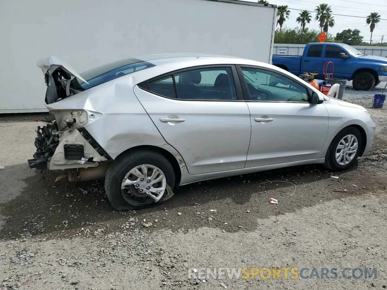 3 Photograph of a damaged car 5NPD74LF4KH449062 HYUNDAI ELANTRA 2019