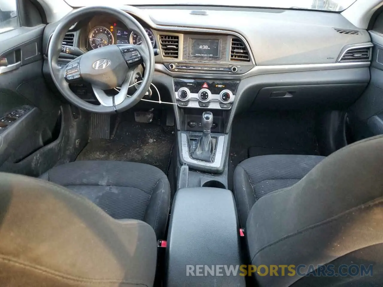 8 Photograph of a damaged car 5NPD74LF4KH461745 HYUNDAI ELANTRA 2019