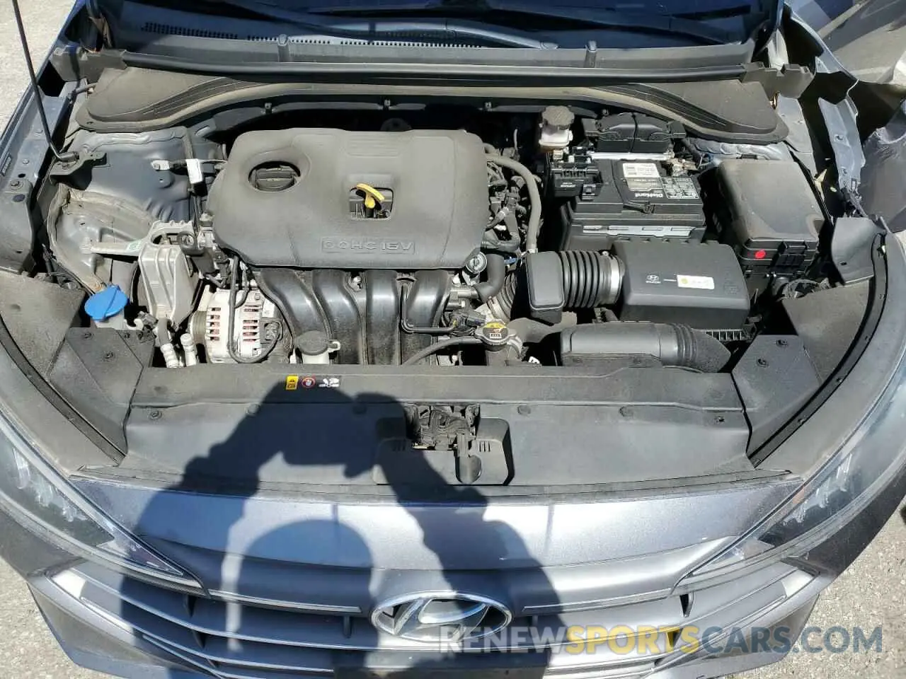 11 Photograph of a damaged car 5NPD74LF4KH470168 HYUNDAI ELANTRA 2019