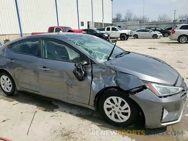 14 Photograph of a damaged car 5NPD74LF4KH488993 HYUNDAI ELANTRA 2019