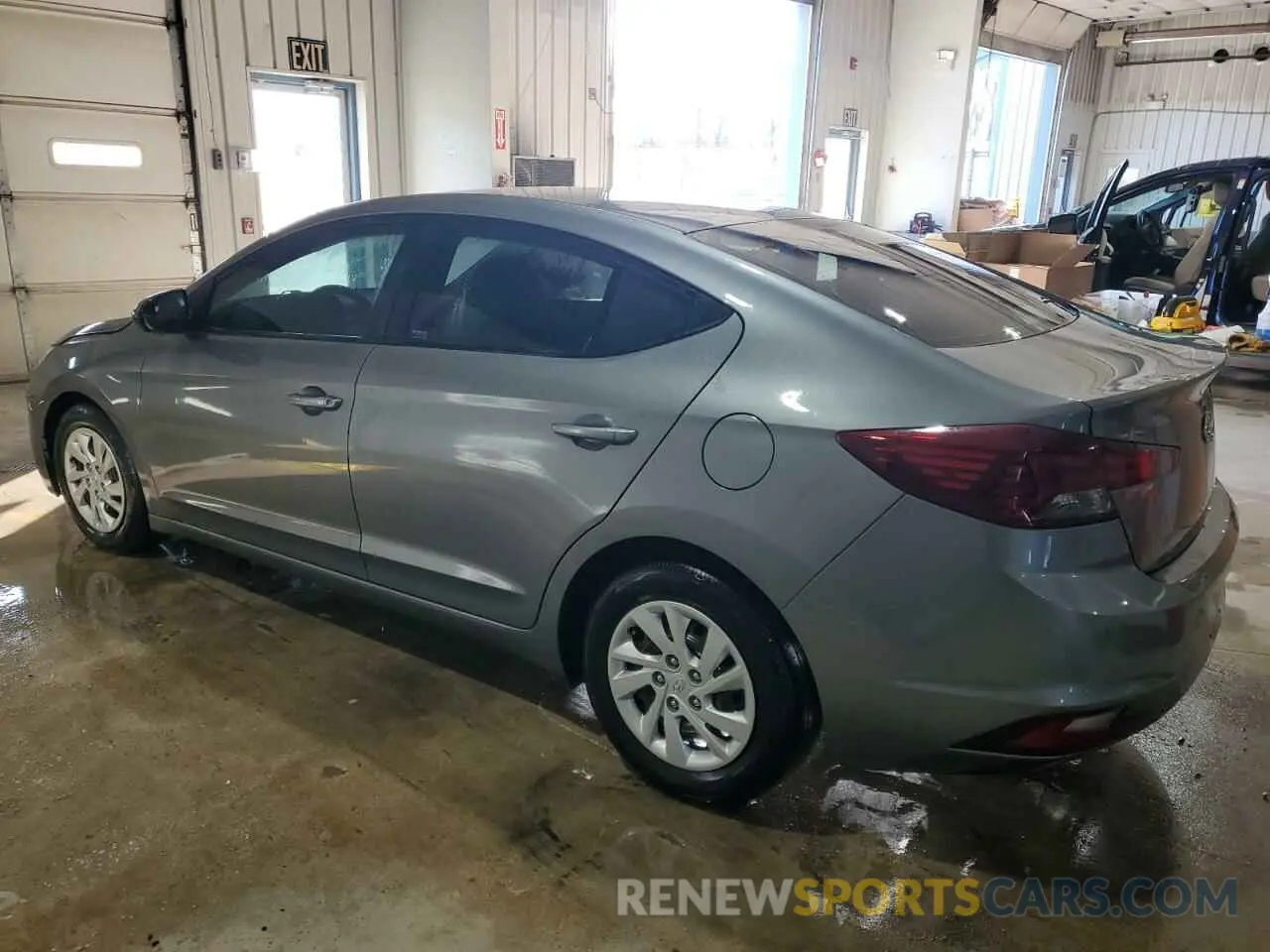 2 Photograph of a damaged car 5NPD74LF4KH496480 HYUNDAI ELANTRA 2019