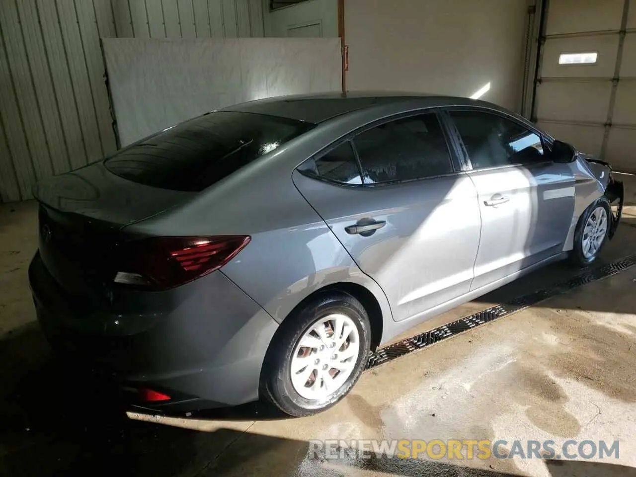 3 Photograph of a damaged car 5NPD74LF4KH496480 HYUNDAI ELANTRA 2019