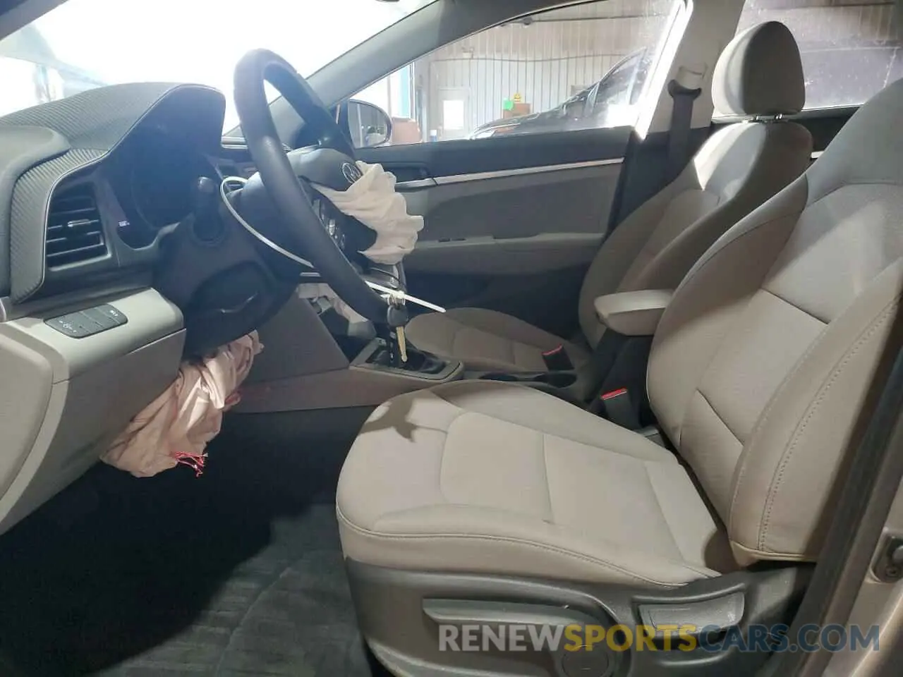 7 Photograph of a damaged car 5NPD74LF4KH496480 HYUNDAI ELANTRA 2019