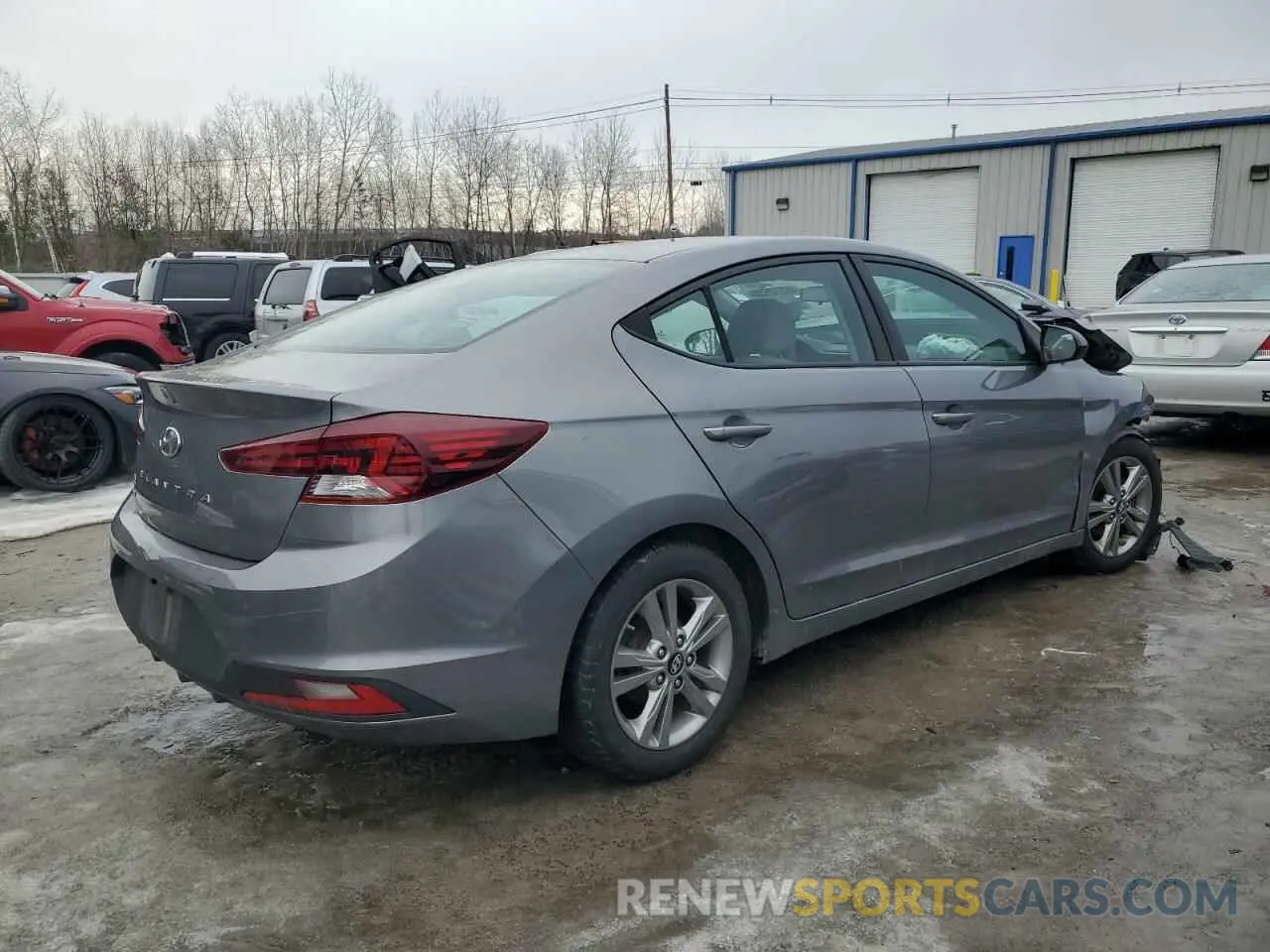 3 Photograph of a damaged car 5NPD74LF5KH419780 HYUNDAI ELANTRA 2019