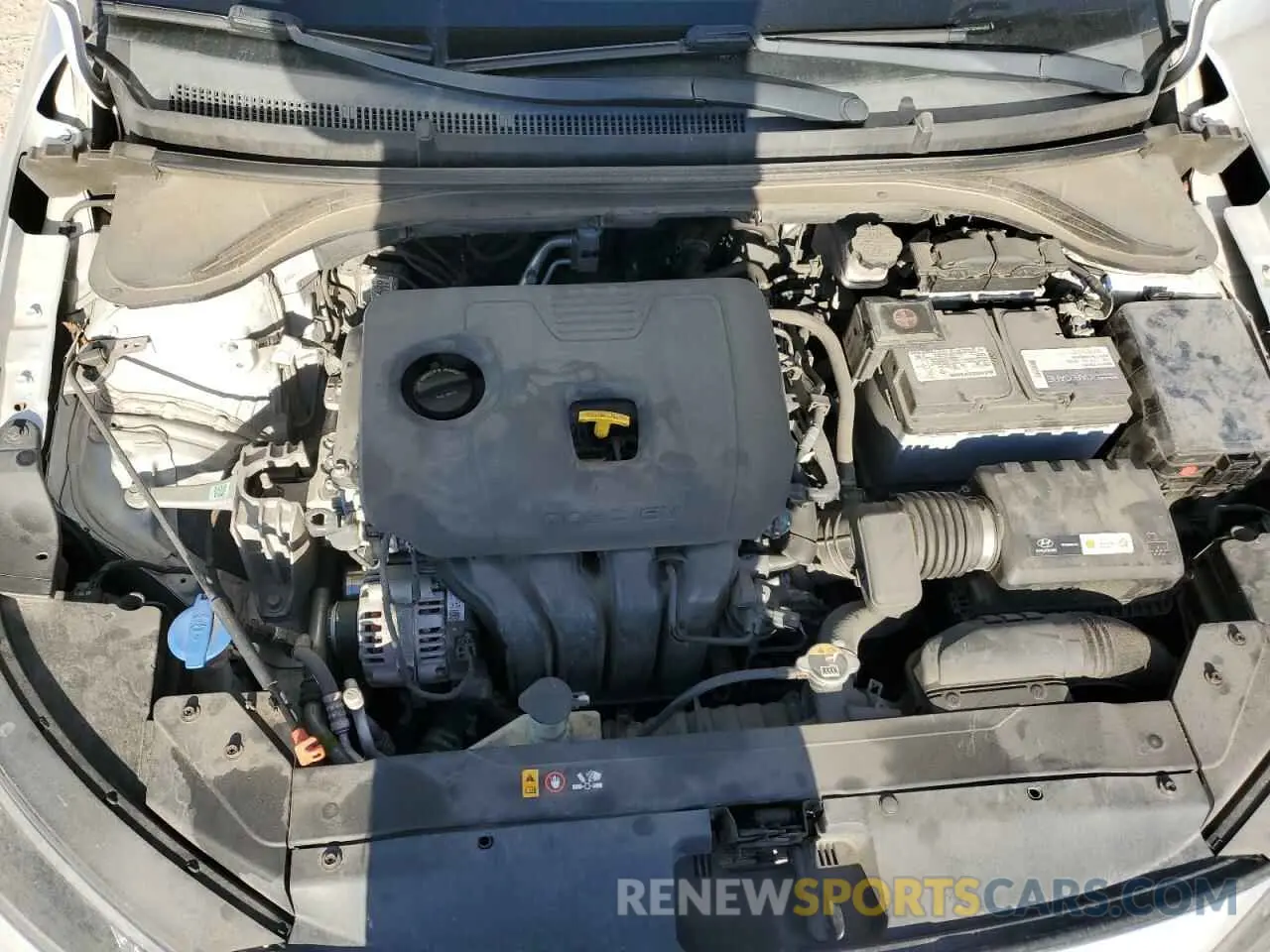 11 Photograph of a damaged car 5NPD74LF5KH444257 HYUNDAI ELANTRA 2019