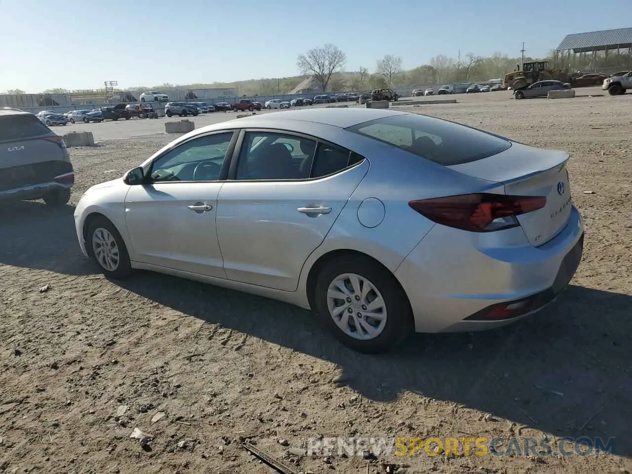 2 Photograph of a damaged car 5NPD74LF5KH444257 HYUNDAI ELANTRA 2019