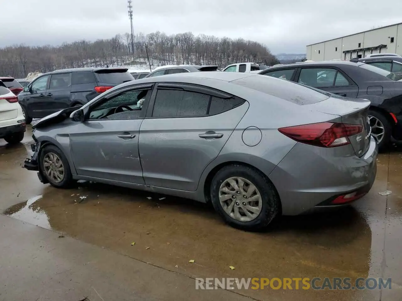 2 Photograph of a damaged car 5NPD74LF5KH457803 HYUNDAI ELANTRA 2019
