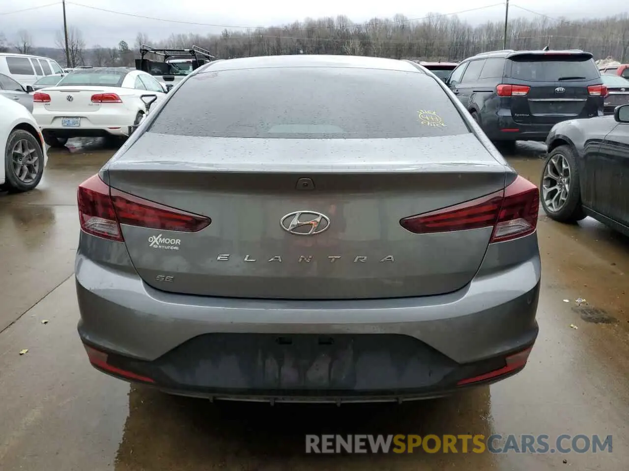 6 Photograph of a damaged car 5NPD74LF5KH457803 HYUNDAI ELANTRA 2019