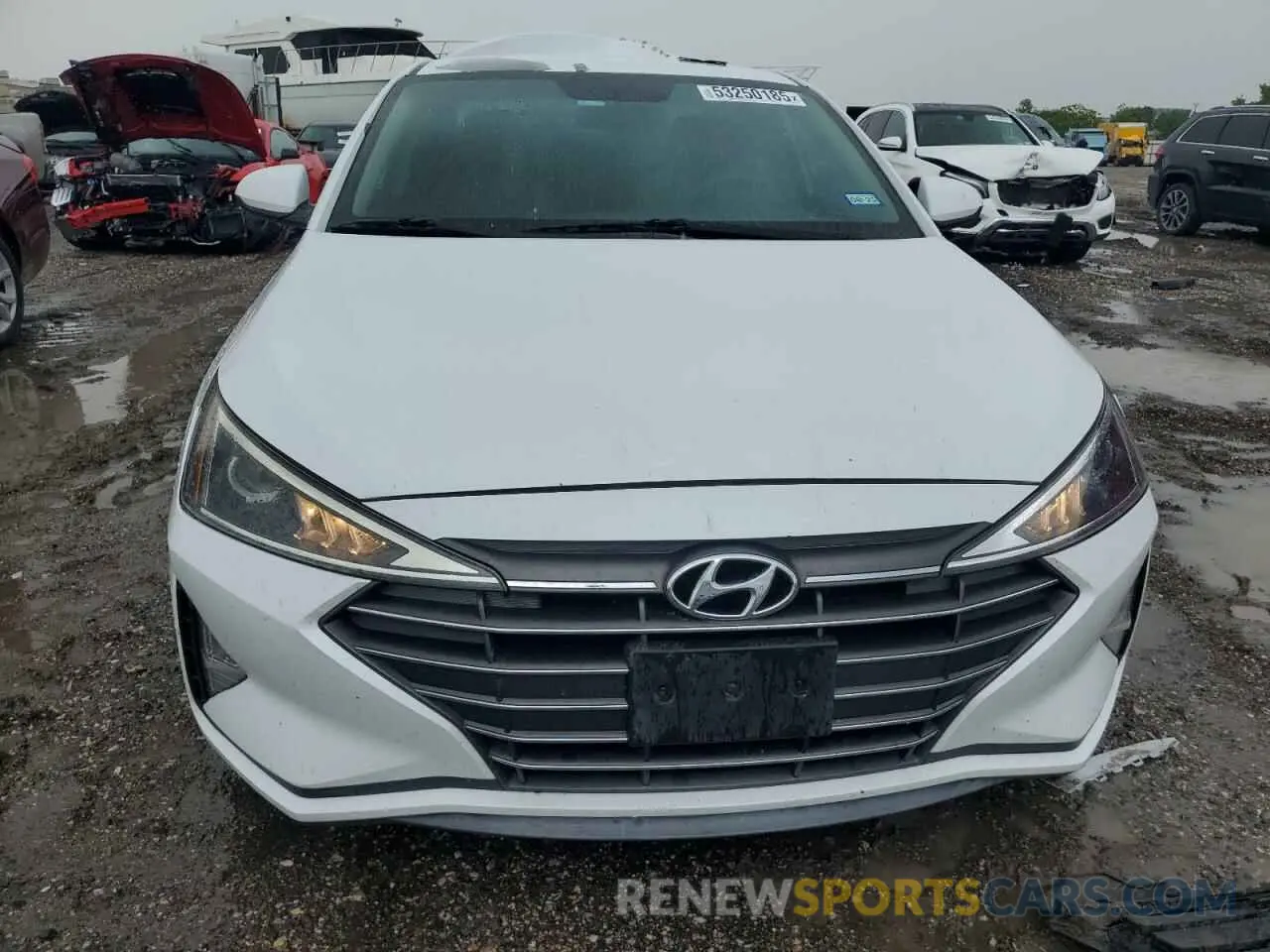 5 Photograph of a damaged car 5NPD74LF5KH480272 HYUNDAI ELANTRA 2019