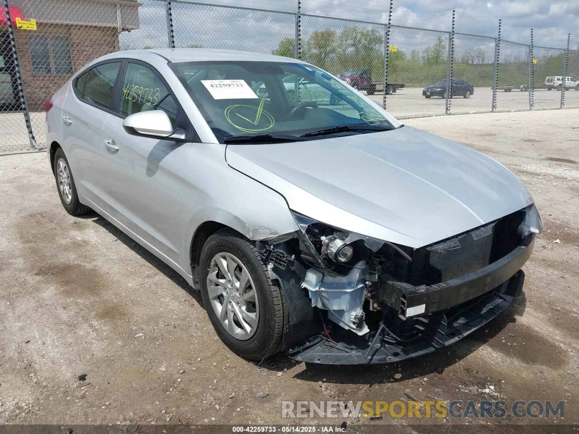6 Photograph of a damaged car 5NPD74LF5KH486637 HYUNDAI ELANTRA 2019