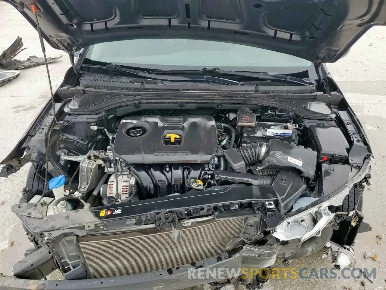 11 Photograph of a damaged car 5NPD74LF6KH447782 HYUNDAI ELANTRA 2019